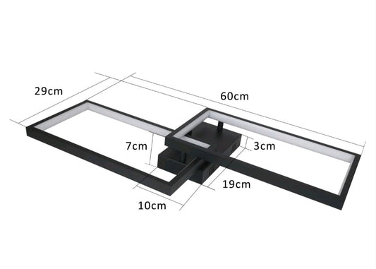 Led Deckenlampe Deckenleuchte Dimmbar