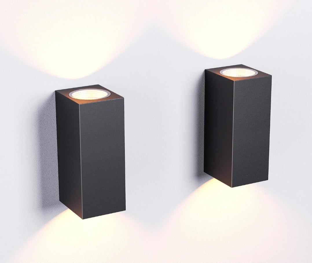 Led Wandleuchten Wandlampen innen Aussen 2 Stück